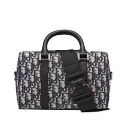 Borse Christian Dior Lingot 26 blu scuro