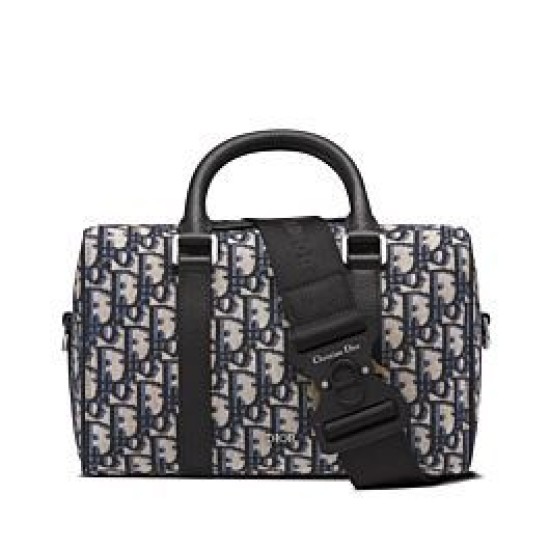 Borse Christian Dior Lingot 26 blu scuro Borse Christian Dior Lingot 26 blu scuro