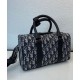 Borse Christian Dior Lingot 26 blu scuro Borse Christian Dior Lingot 26 blu scuro