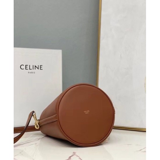 Celine Teen Bucket 16 197573 Caffè Celine Teen Bucket 16 197573 Caffè