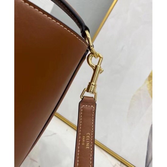 Celine Teen Bucket 16 197573 Caffè Celine Teen Bucket 16 197573 Caffè