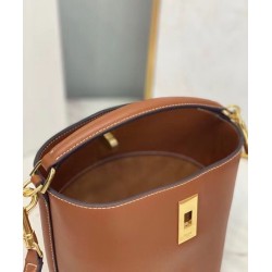 Celine Teen Bucket 16 197573 Caffè Celine Teen Bucket 16 197573 Caffè