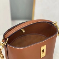 Celine Teen Bucket 16 197573 Caffè Celine Teen Bucket 16 197573 Caffè