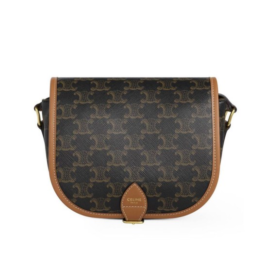 Borsa Celine Folco Media Marrone Borsa Celine Folco Media Marrone