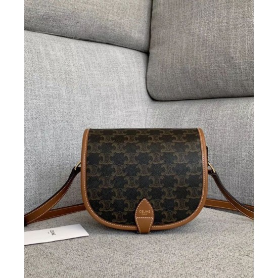 Borsa Celine Folco Media Marrone Borsa Celine Folco Media Marrone
