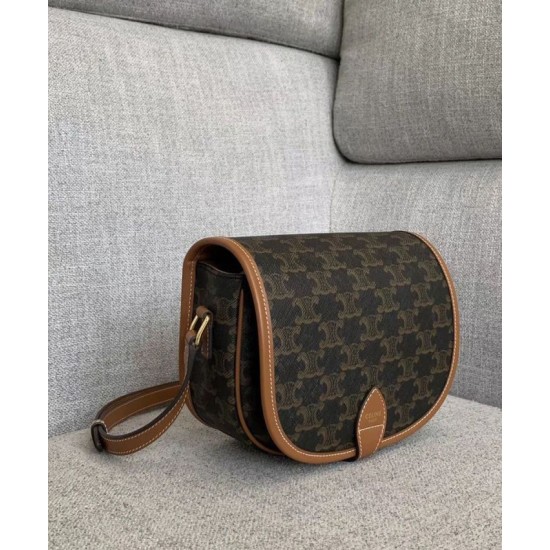 Borsa Celine Folco Media Marrone Borsa Celine Folco Media Marrone
