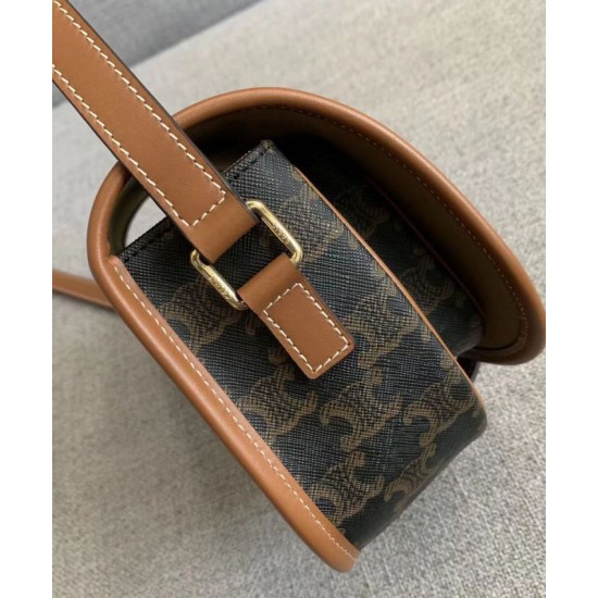 Borsa Celine Folco Media Marrone Borsa Celine Folco Media Marrone