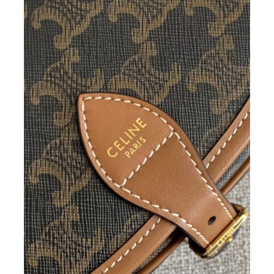 Borsa Celine Folco Media Marrone Borsa Celine Folco Media Marrone
