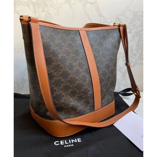 Celine Secchio Medio Marrone Celine Secchio Medio Marrone