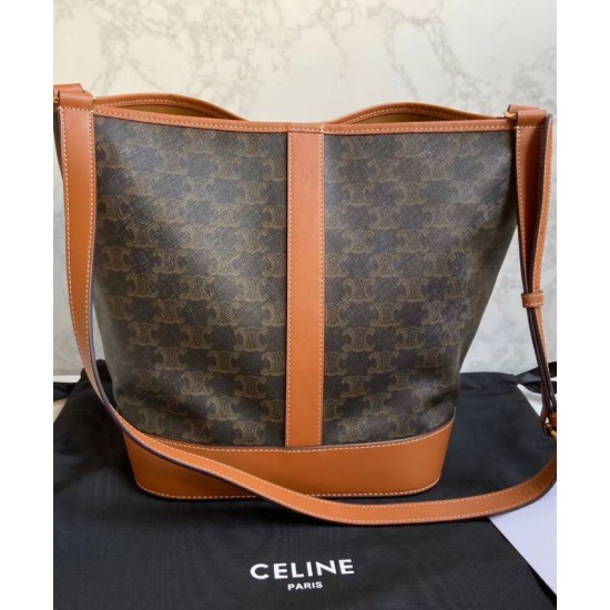 Celine Secchio Medio Marrone Celine Secchio Medio Marrone