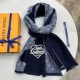 Sciarpa a goccia con monogramma MP3255