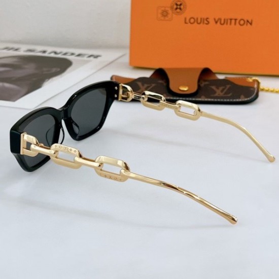 Occhiali da sole Louis Vuitton Edge neri Z1473E Occhiali da sole Louis Vuitton Edge neri Z1473E
