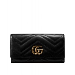 Dettagli perfetti GG Marmont continental wallet 443436