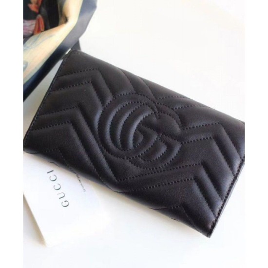 Dettagli perfetti GG Marmont continental wallet 443436