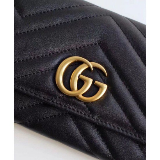 Dettagli perfetti GG Marmont continental wallet 443436