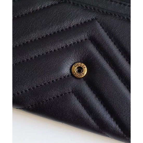Dettagli perfetti GG Marmont continental wallet 443436