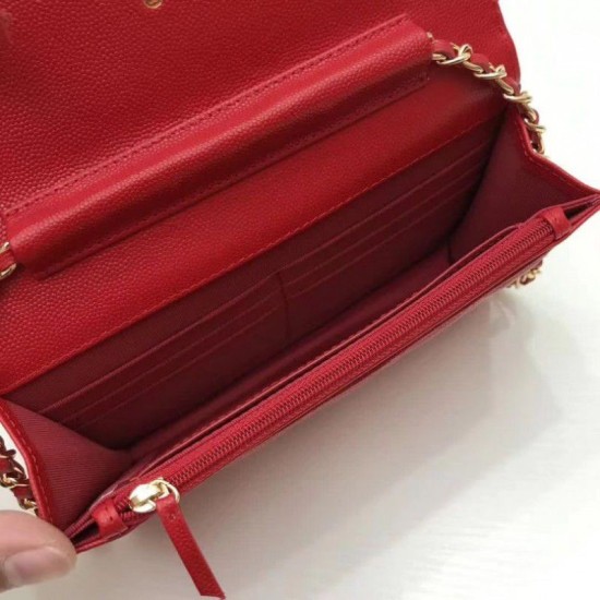 WOC Classic trapuntato A15206 rosso
