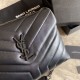 Borsa a tracolla Monogram con busta lunga YSL Saint Laurent Nera Dupe Perfetta Cloni Firmate Borsa a tracolla Monogram con busta lunga YSL Saint Laurent Nera imitazioni