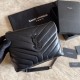 Borsa a tracolla Monogram con busta lunga YSL Saint Laurent Nera Dupe Perfetta Cloni Firmate Borsa a tracolla Monogram con busta lunga YSL Saint Laurent Nera imitazioni