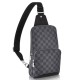 Riproduzione Fedele Borse Avenue Sling Damier Graphite N41719 imitazioni Replica Alta Qualità Borse Avenue Sling Damier Graphite N41719