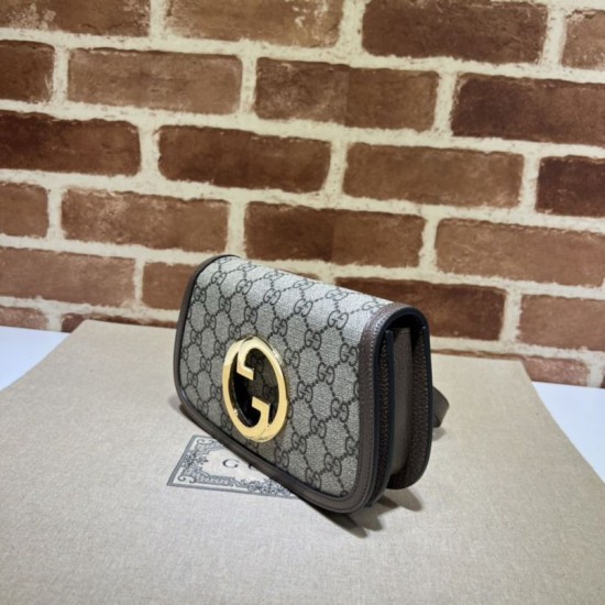 Mini borsa Gucci Blondie 698630 Marrone Mini borsa Gucci Blondie 698630 Marrone