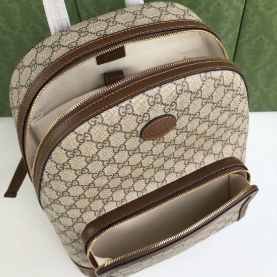 Dettagli perfetti Zaino Gucci con Incastro G 704017 Marrone Dettagli perfetti Zaino Gucci con Incastro G 704017 Marrone