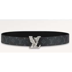 LV Louis Vuitton Dove 40mm Cintura reversibile Monogram Eclipse M0576Q