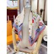 LV Silk Vivienne Xmas Square 90 M77905 Beige LV Silk Vivienne Xmas Square 90 M77905 Beige