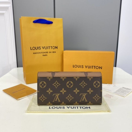 Portafoglio Louis Vuitton Sarah monogramma M80726 Portafoglio Louis Vuitton Sarah monogramma M80726