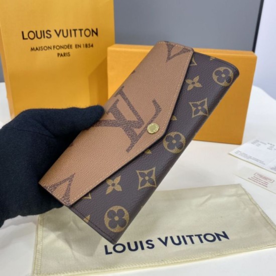 Portafoglio Louis Vuitton Sarah monogramma M80726 Portafoglio Louis Vuitton Sarah monogramma M80726