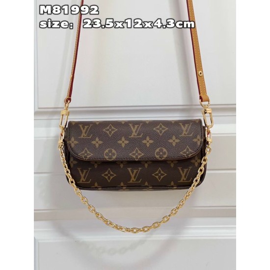 Portafoglio Louis Vuitton su catena Ivy Monogram M81911