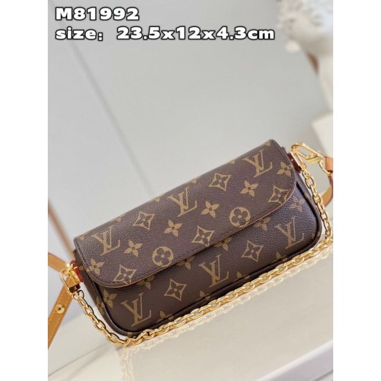 Portafoglio Louis Vuitton su catena Ivy Monogram M81911