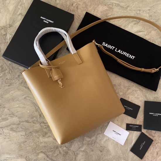 YSL Saint Laurent Shopping Tote Bag Giallo YSL Saint Laurent Shopping Tote Bag Giallo