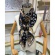 Sciarpa lunga per sempre Monogram da donna Louis Vuitton nera Sciarpa lunga per sempre Monogram da donna Louis Vuitton nera