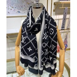 Sciarpa Crosillon da donna LV nera