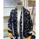 Sciarpa Crosillon da donna LV nera Sciarpa Crosillon da donna LV nera