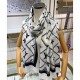 Sciarpa Crosillon Donna Louis Vuitton Bianca Sciarpa Crosillon Donna Louis Vuitton Bianca