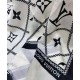 Sciarpa Crosillon Donna Louis Vuitton Bianca Sciarpa Crosillon Donna Louis Vuitton Bianca