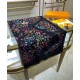 Sciarpa monogramma da donna Louis Vuitton nera Sciarpa monogramma da donna Louis Vuitton nera