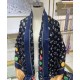 Sciarpa Louis Vuitton Match da donna Louis Vuitton nera Sciarpa Louis Vuitton Match da donna Louis Vuitton nera