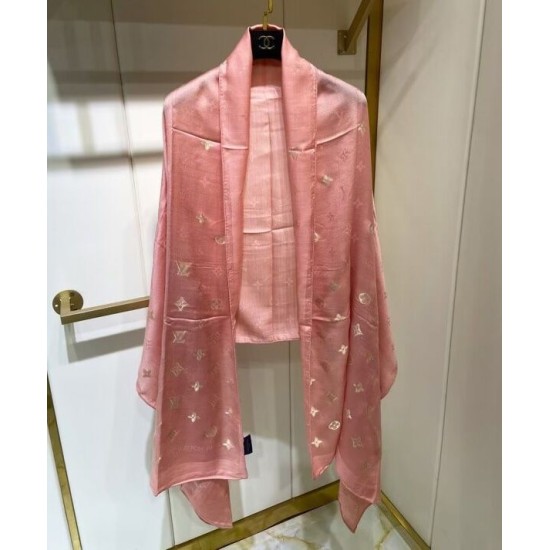 Sciarpa Monogram Donna Louis Vuitton Rosa Sciarpa Monogram Donna Louis Vuitton Rosa