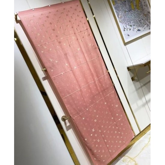 Sciarpa Monogram Donna Louis Vuitton Rosa Sciarpa Monogram Donna Louis Vuitton Rosa