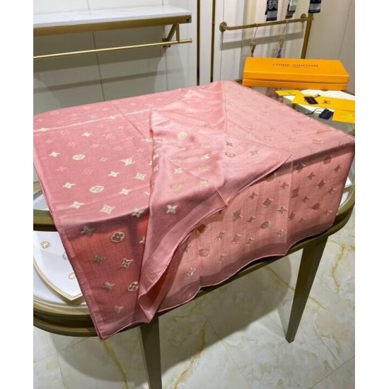 Sciarpa Monogram Donna Louis Vuitton Rosa Sciarpa Monogram Donna Louis Vuitton Rosa