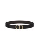 Pari Cintura reversibile Christian Dior con cinturino nero Pari Cintura reversibile Christian Dior con cinturino nero