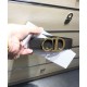 Pari Cintura reversibile Christian Dior con cinturino nero Pari Cintura reversibile Christian Dior con cinturino nero