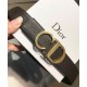 Pari Cintura reversibile Christian Dior con cinturino nero Pari Cintura reversibile Christian Dior con cinturino nero