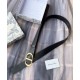 Cintura Christian Dior 30 Montaigne nera Cintura Christian Dior 30 Montaigne nera