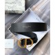 Cintura Christian Dior 30 Montaigne nera Cintura Christian Dior 30 Montaigne nera