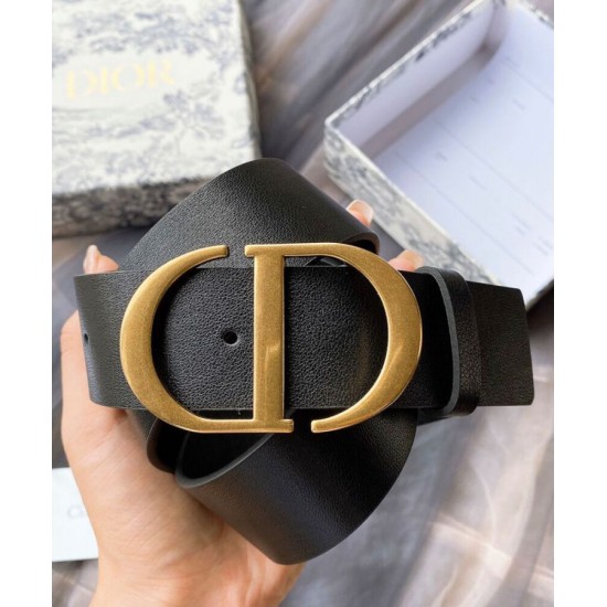 Cintura Christian Dior 30 Montaigne nera Cintura Christian Dior 30 Montaigne nera