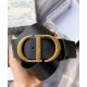Cintura Christian Dior 30 Montaigne nera Cintura Christian Dior 30 Montaigne nera